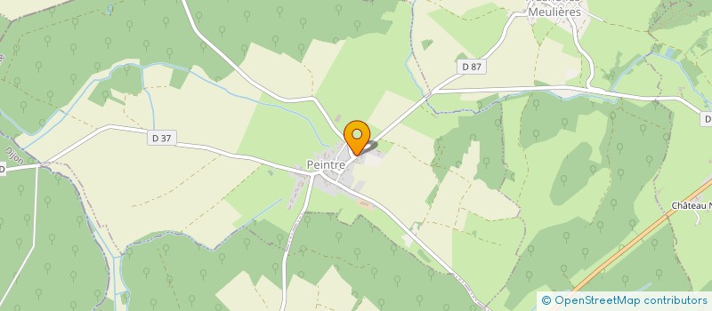 localisation de l'entreprise LANAUD à PEINTRE