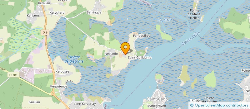 localisation de l'entreprise LANAUDY  PLOUHINEC