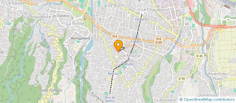 localisation de l'entreprise LANAZAPROD à SAINT-DENIS