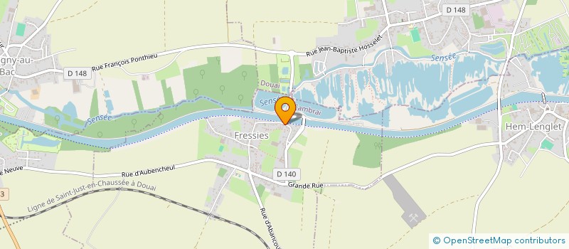 localisation de l'entreprise LANC-IMMOBILIER  FRESSIES