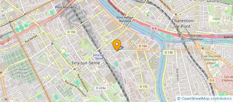 localisation de l'entreprise LANCAO ASCENSEURS à IVRY-SUR-SEINE