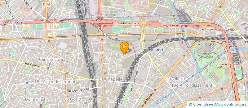 localisation de l'entreprise LANCAS  PARIS