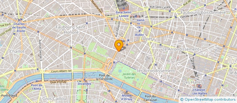 localisation de l'entreprise LANCASTER  PARIS