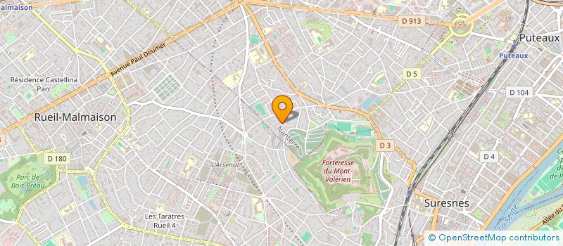 localisation de l'entreprise LANCASTRE  NANTERRE