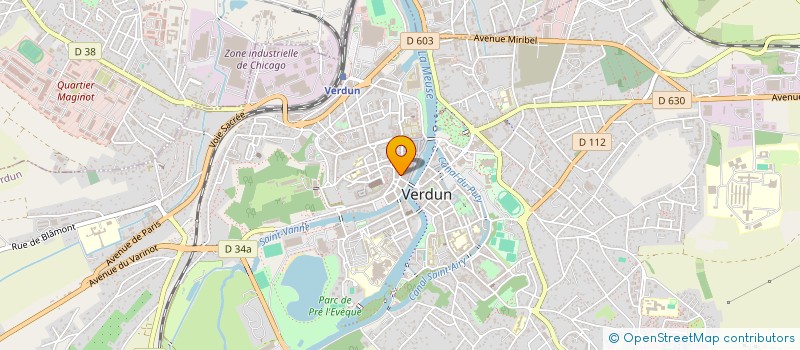 localisation de l'entreprise LANCCEL à VERDUN
