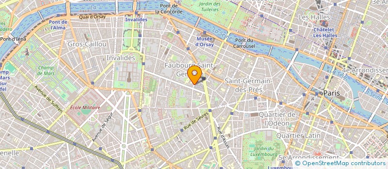 localisation de l'entreprise LANCE  PARIS