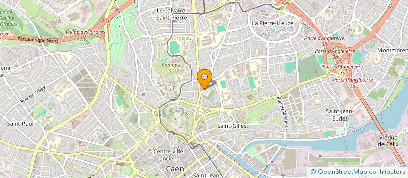 localisation de l'entreprise LANCE-IMMO à CAEN