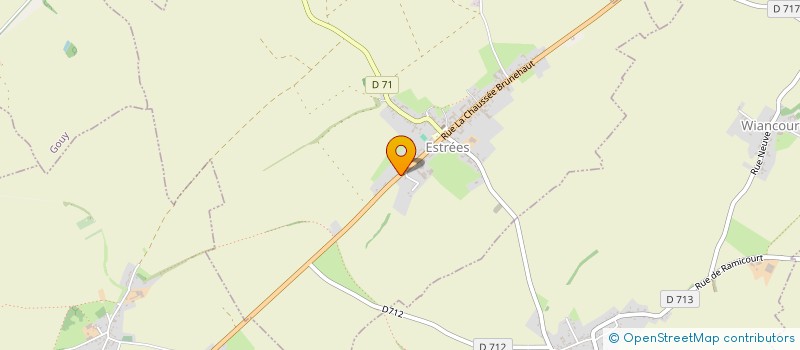 localisation de l'entreprise LANCEL IMMO  ESTREES