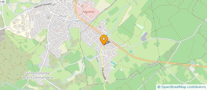 localisation de l'entreprise LANCELEAU  LLUPIA