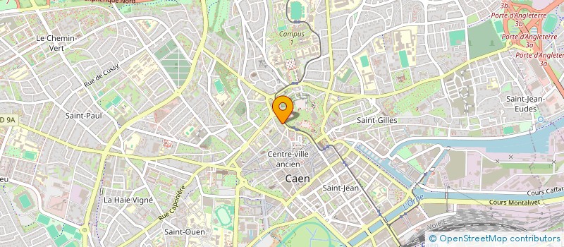 localisation de l'entreprise LANCELIN ET FILS à CAEN