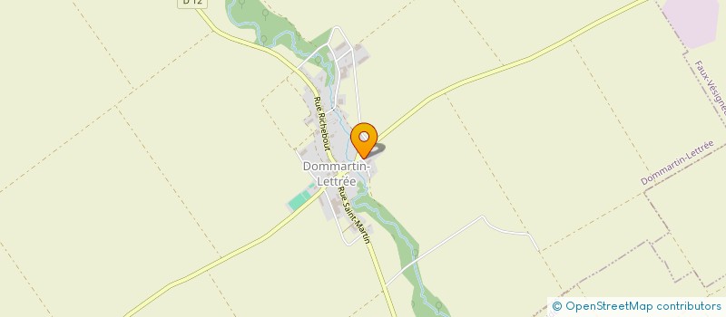 localisation de l'entreprise LANCELOT  DOMMARTIN-LETTREE