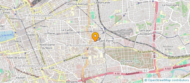 localisation de l'entreprise LANCELOT à MARSEILLE