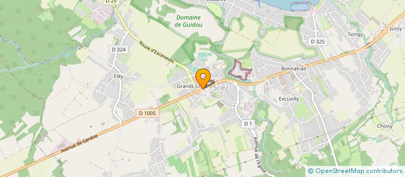 localisation de l'entreprise LANCELOT à SCIEZ