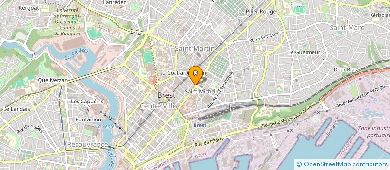 localisation de l'entreprise LANCELOT  GUIPAVAS