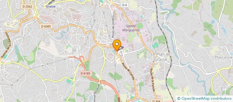 localisation de l'entreprise LANCELOT GESTION à GRASSE