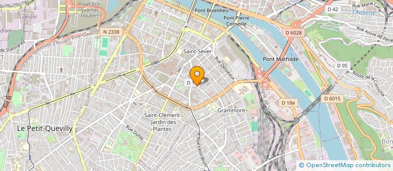 localisation de l'entreprise LANCEREAUX à ROUEN