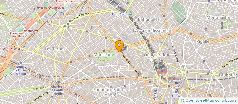 localisation de l'entreprise LANCEREAUX FINANCES SA à PARIS