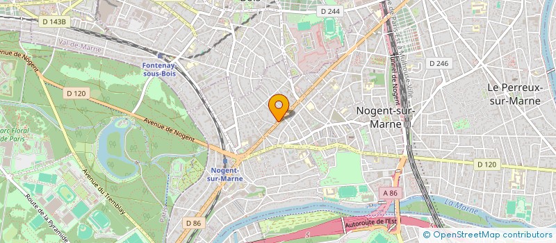 localisation de l'entreprise LANCERI  NOGENT-SUR-MARNE