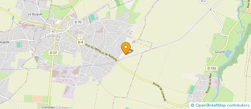 localisation de l'entreprise LANCESSEUR GESTION  LUNERAY