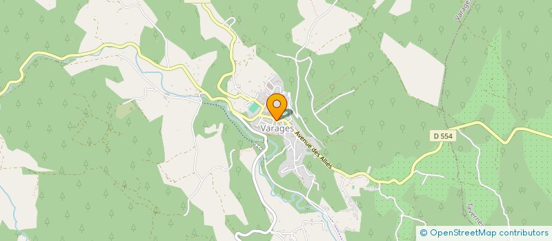 localisation de l'entreprise LANCEURS D ESCOURTINS  VARAGES