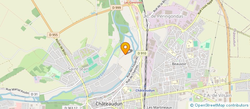 localisation de l'entreprise LANCHALLE à CHATEAUDUN