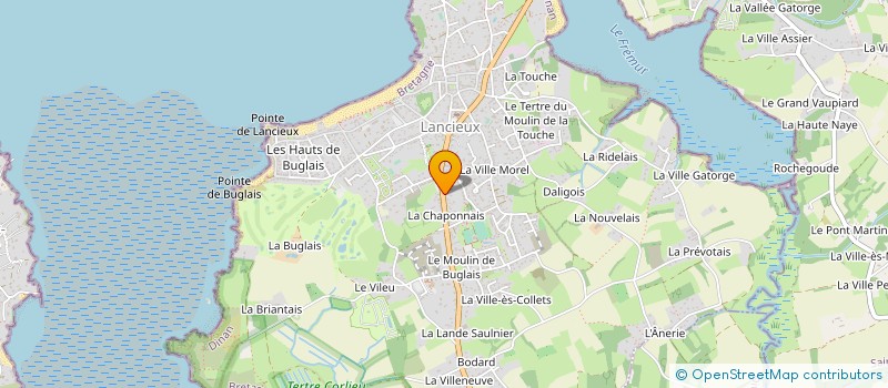 localisation de l'entreprise LANCIEUX SPORTS NATURE à LANCIEUX