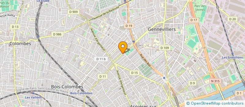 localisation de l'entreprise LANCIMMO  ASNIERES-SUR-SEINE