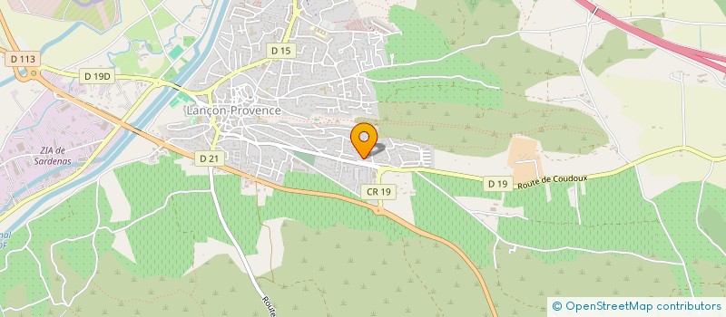 localisation de l'entreprise LANCON FITNESS  LANCON-PROVENCE