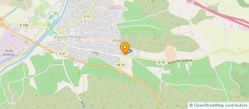 localisation de l'entreprise LANCON GR  LANCON-PROVENCE