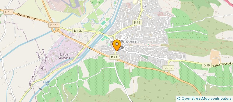 localisation de l'entreprise LANCON SPORTING CLUB  LANCON-PROVENCE