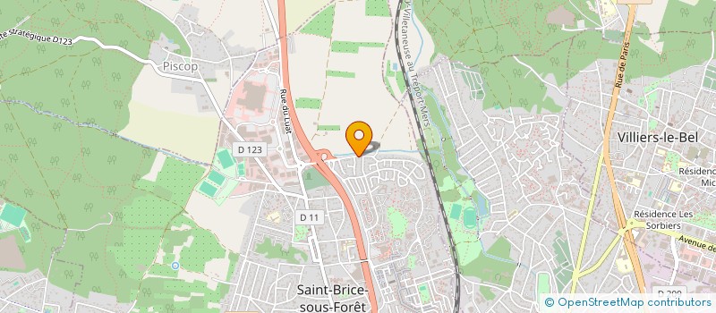 localisation de l'entreprise LANCRI CAPITAL  SAINT-BRICE-SOUS-FORET