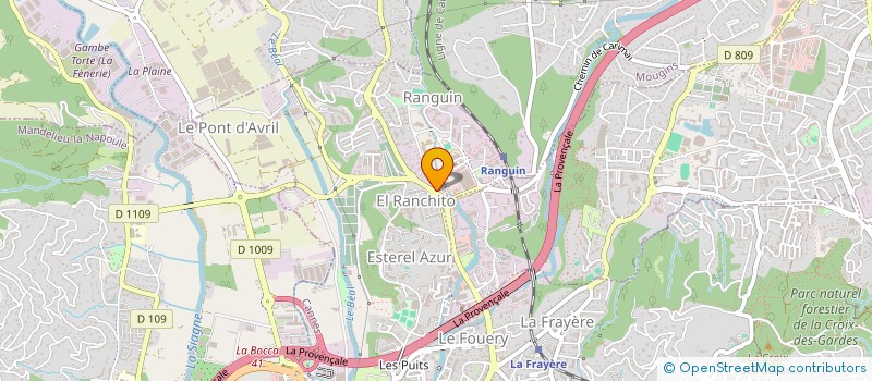 localisation de l'entreprise LANCRY à CANNES