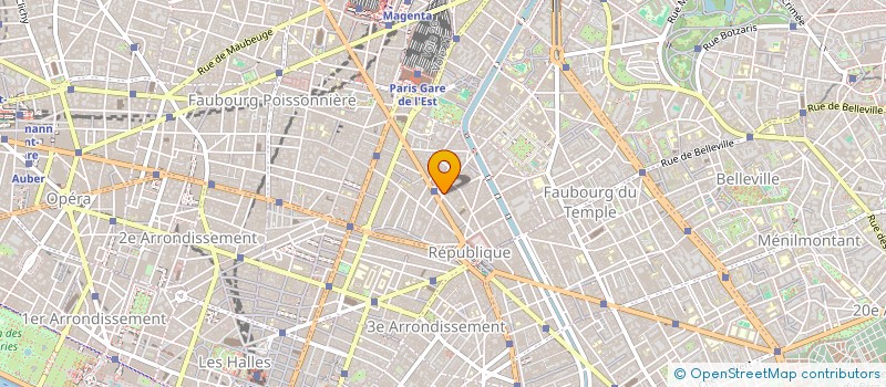 localisation de l'entreprise LANCRY VIDEO  PARIS