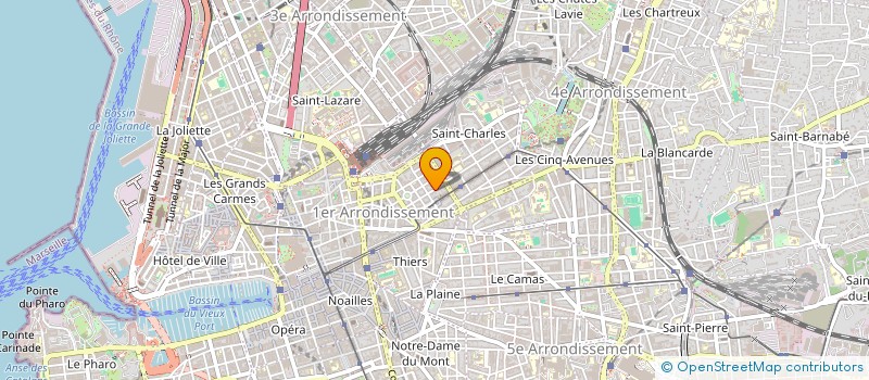 localisation de l'entreprise LAND à MARSEILLE