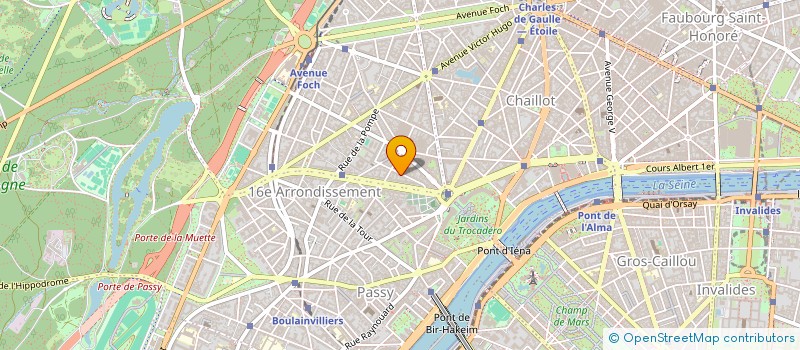 localisation de l'entreprise LAND CAR à PARIS