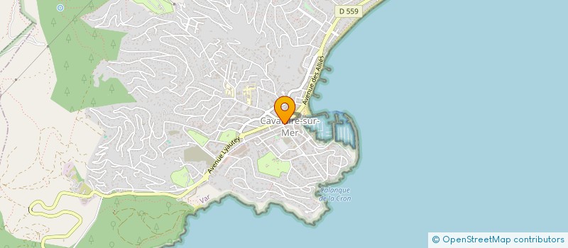 localisation de l'entreprise LAND&CO à CAVALAIRE-SUR-MER