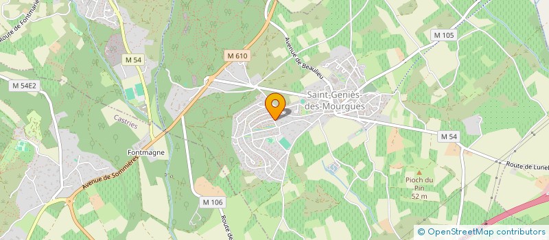localisation de l'entreprise LAND CONSEILS à SAINT-GENIES-DES-MOURGUES