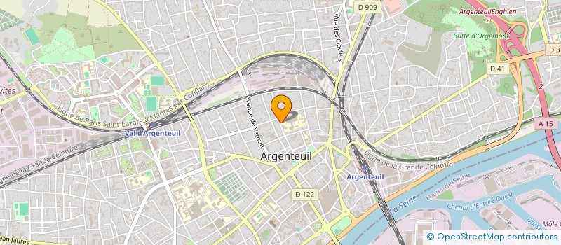 localisation de l'entreprise LAND CONSTRUCTION  ARGENTEUIL