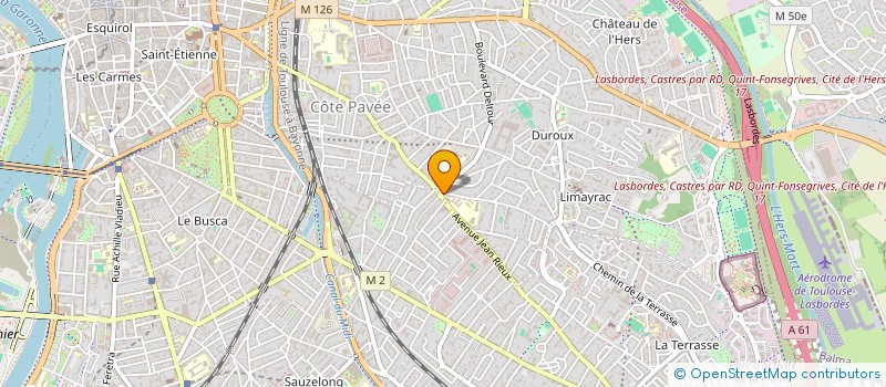 localisation de l'entreprise LAND DEV  TOULOUSE