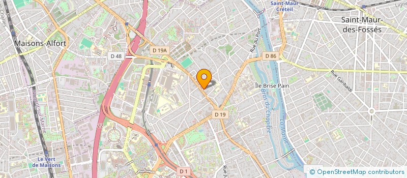 localisation de l'entreprise LAND FAMILY à CRETEIL