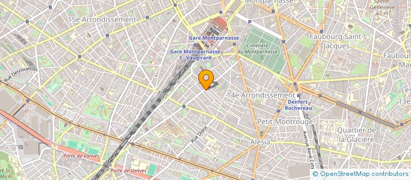 localisation de l'entreprise LAND & MONKEYS PERNETY  PARIS