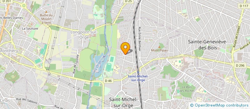 localisation de l'entreprise LAND PRO à SAINT-MICHEL-SUR-ORGE