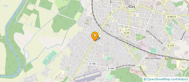 localisation de l'entreprise LAND'SECURITE  DAX