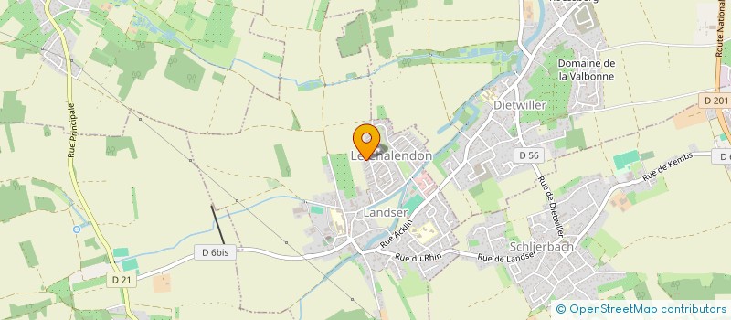 localisation de l'entreprise LAND'SERRE  LANDSER