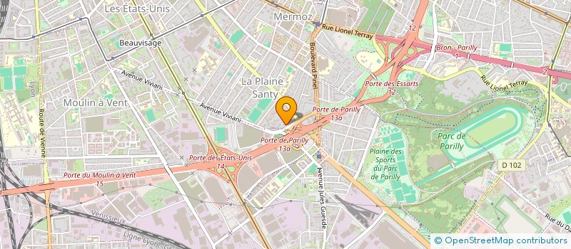 localisation de l'entreprise LAND TAX  LYON