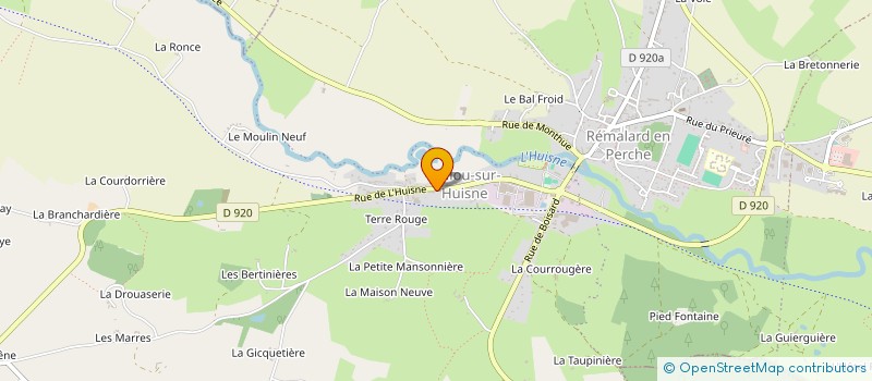 localisation de l'entreprise LANDA-PLS à REMALARD-EN-PERCHE
