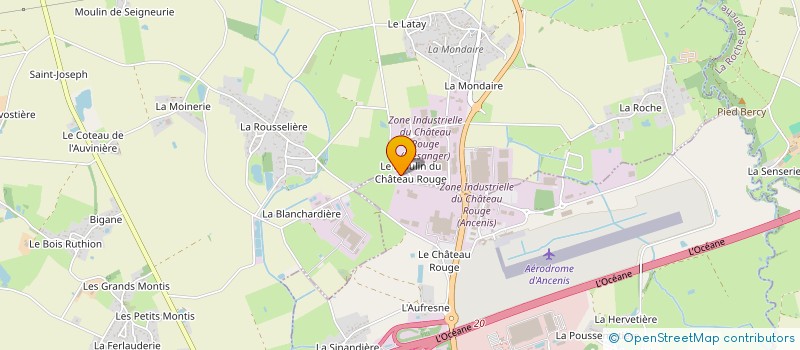 localisation de l'entreprise LANDAIS LOGISTIC à MESANGER