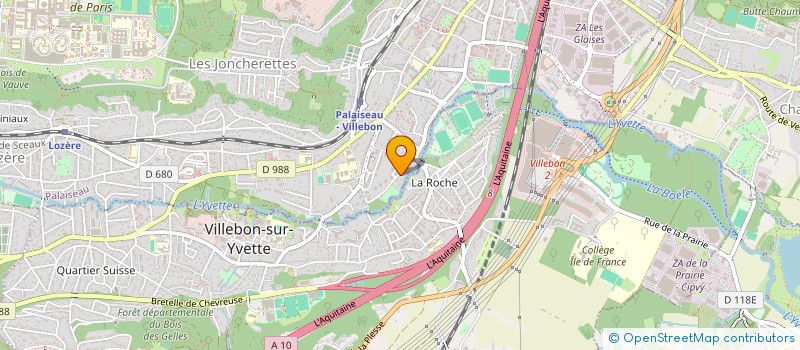 localisation de l'entreprise LANDALAUTS  PALAISEAU