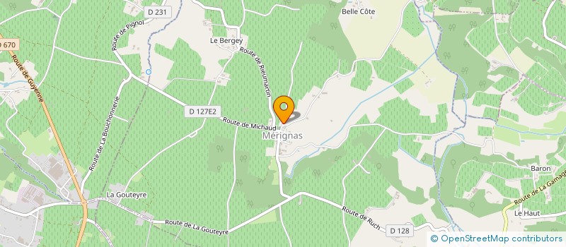 localisation de l'entreprise LANDALE BORDEAUX BASSIN  MERIGNAS