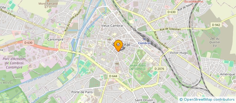 localisation de l'entreprise LANDARCO  CAMBRAI